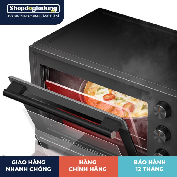 Lò nướng Toshiba TL-MC35Z - Khoang nướng Thiết kế hình kim cương - Hình ảnh 3