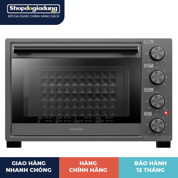 Lò nướng Toshiba TL-MC35Z - Khoang nướng Thiết kế hình kim cương - Hình ảnh 7
