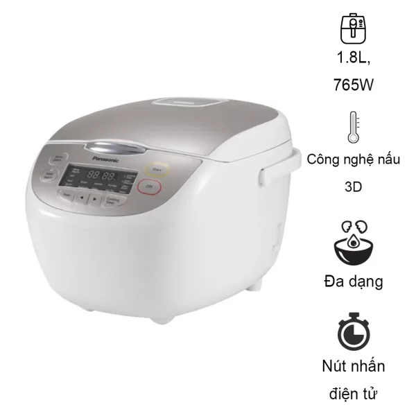 Nồi cơm điện Panasonic SR-CL188WRAM 1,8 lít