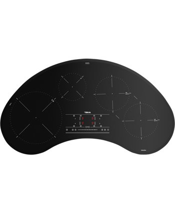 Bếp từ 4 vùng nấu Teka IRC 9430 KS - góc nhìn 3