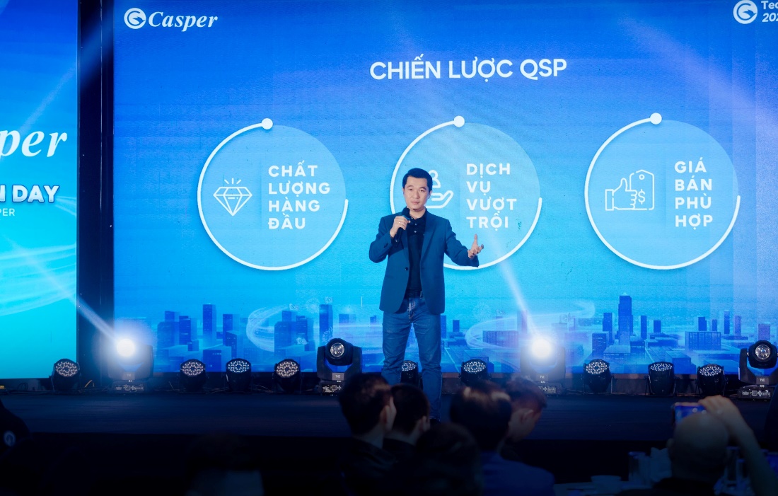 Casper Việt Nam dẫn đầu thị phần điều hòa
