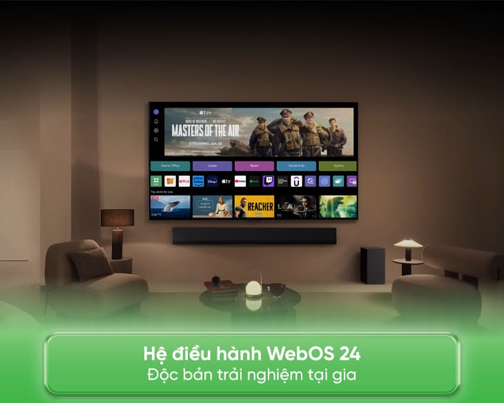 Good Tivi QNED LG 4K 50 Inch 50QNED80TSA Style 2024 - góc nhìn 3