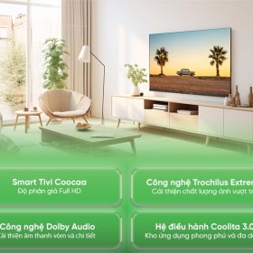 Sensible Tivi Coocaa Complete HD 43 Inch 43S3U+ fashion 2024, giá tốt - hình ảnh sản phẩm