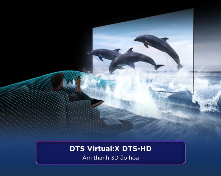 Google Tivi QLED TCL 4K 50 inch 50C69B Fashion 2024, Giá Tốt - góc nhìn 2