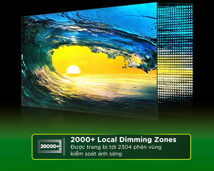 Google Tivi TCL QD-Mini LED 4K 98 Inch 98C855 fashion 2024 - góc nhìn 5