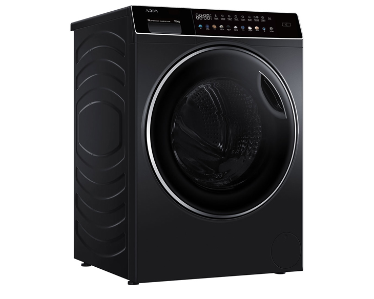 Máy giặt Aqua Inverter 11 kg AQD-DDW1100J(BK) Giá Tốt - góc nhìn 2