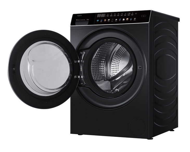 Máy giặt Aqua Inverter 11 kg AQD-DW1100J(BK) Giá Tốt - góc nhìn 3