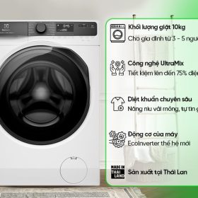 Máy giặt Electrolux Inverter 10 kg EWF1023P5WC type 2024 - hình ảnh sản phẩm
