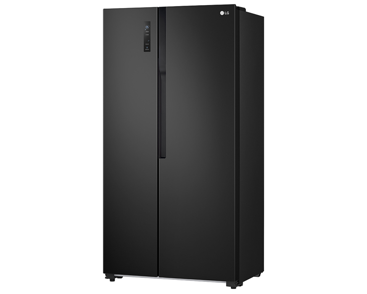 Tủ lạnh LG Inverter 519 lít GR-B256BL chính hãng, giá tốt - góc nhìn 2