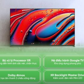 Google Tivi Mini LED Sony 4K 75 inch K-75XR90 Type 2024 - hình ảnh sản phẩm
