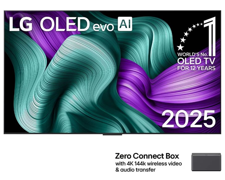 Good Tivi OLED LG evo AI 4K 97 inch OLED97M5PSA 2025 - góc nhìn 2