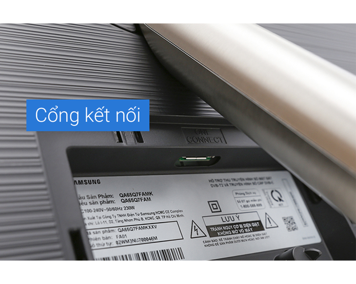 Sensible Tivi QLED Samsung 4K 65 Inch QA65Q7FNA chính hãng - góc nhìn 4