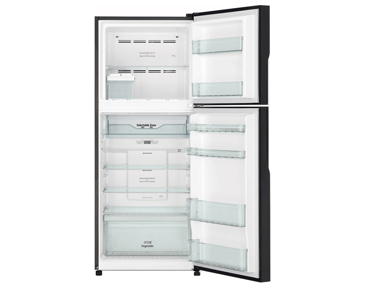 Tủ lạnh Hitachi Inverter 339 lít R-FVX450PGV9(GBK) Giá Tốt - góc nhìn 2