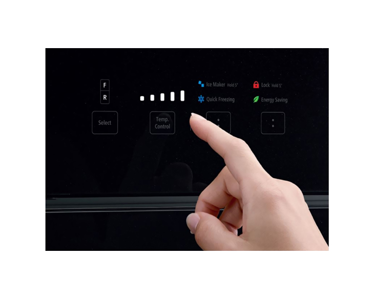 Tủ lạnh Hitachi Inverter 540 lít R-FW690PGV7(GBK) Giá Tốt - góc nhìn 4