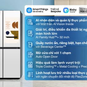 Tủ lạnh Samsung Inverter 636 lít RF65DB990012SV | Lam Anh Store - hình ảnh sản phẩm