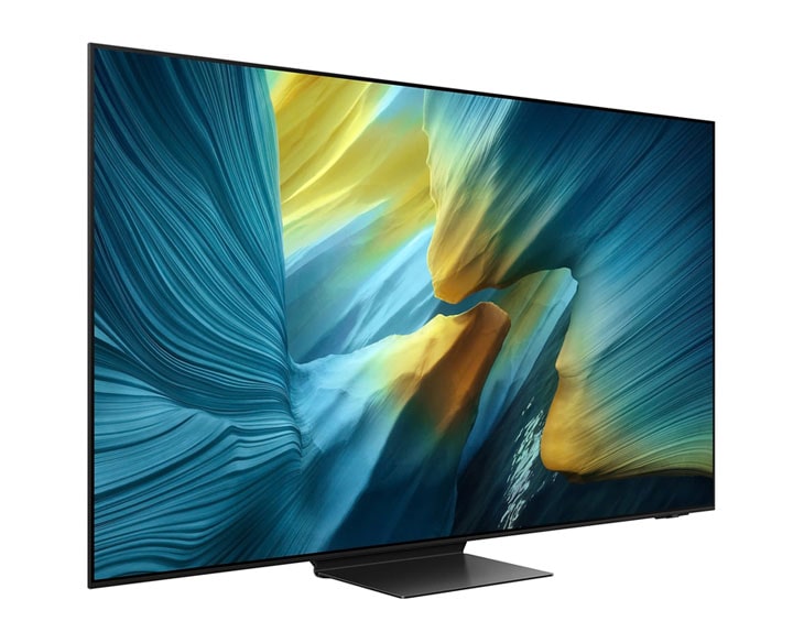 Sensible Tivi OLED Samsung 4K 83 inch QA83S95F style 2025 - góc nhìn 2