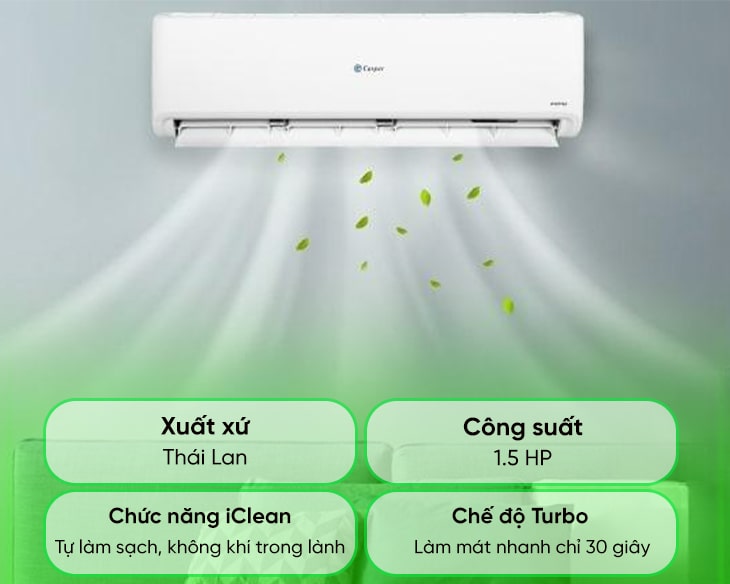 Máy lạnh Casper Inverter 1.5 HP TC-12IS36 style 2024 - hình ảnh sản phẩm