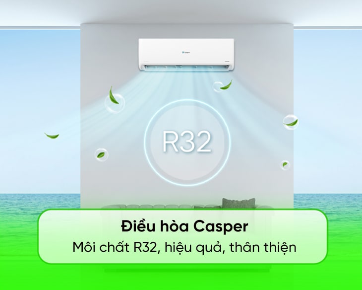 Máy lạnh Casper Inverter 1.5 HP TC-12IS36 style 2024 - góc nhìn 4