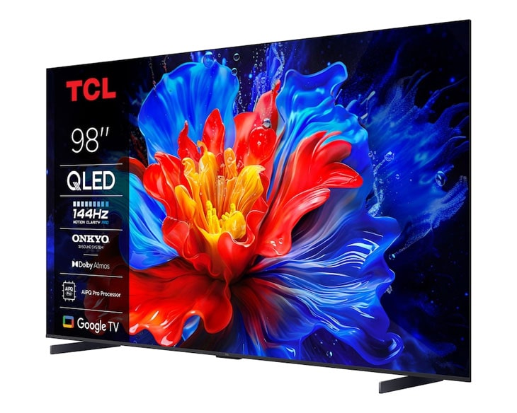 Google Tivi QLED TCL 4K 98 inch 98P8K fashion mới 2025 - hình ảnh sản phẩm