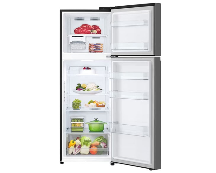 Tủ lạnh LG Inverter 335 lít LTB33BLG fashion 2024, giá tốt - góc nhìn 3