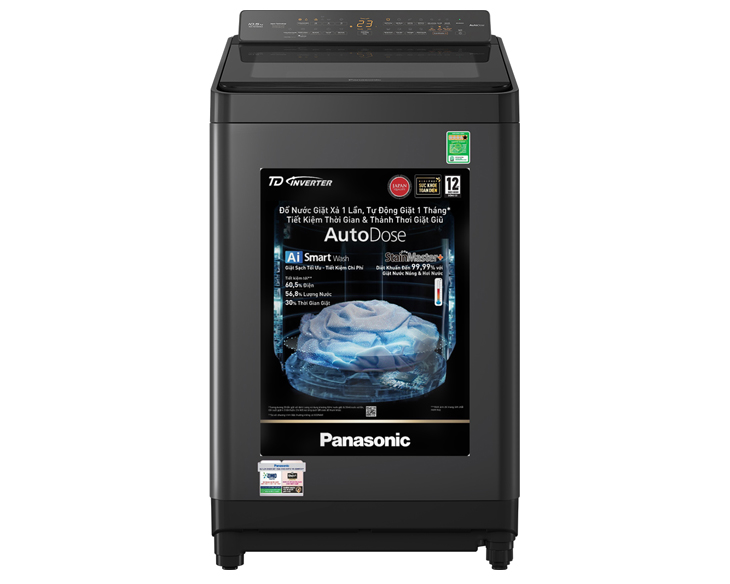 Máy giặt Panasonic Inverter 11.5 kg NA-FD115W3BV Giá Tốt - hình ảnh sản phẩm