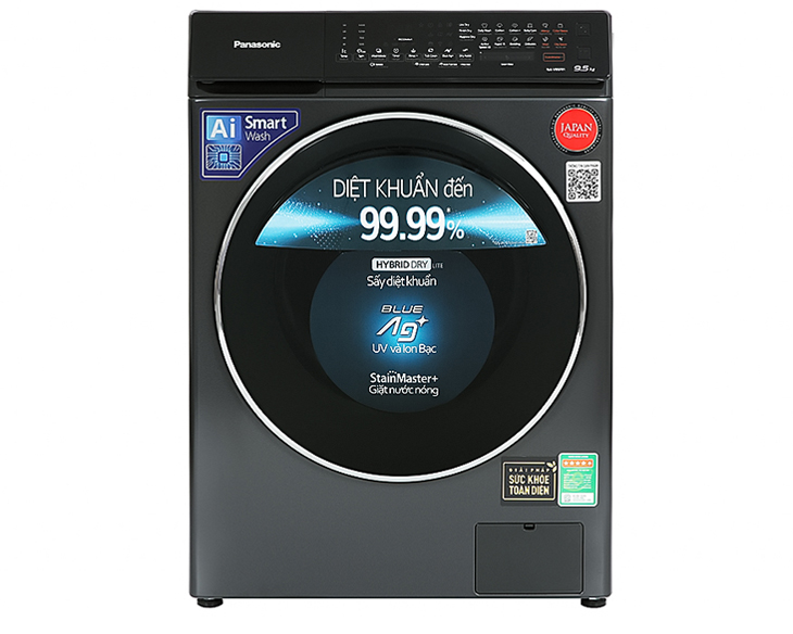 Máy giặt sấy Panasonic 9.5/2 kg NA-V95FR1BVT Giá Tốt - hình ảnh sản phẩm