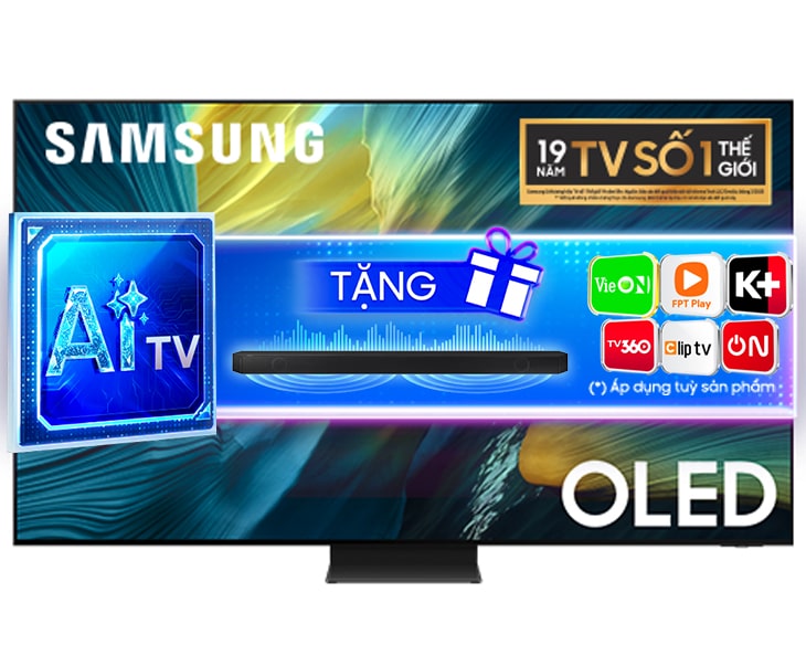 Sensible Tivi OLED Samsung 4K 83 inch QA83S95F style 2025 - hình ảnh sản phẩm
