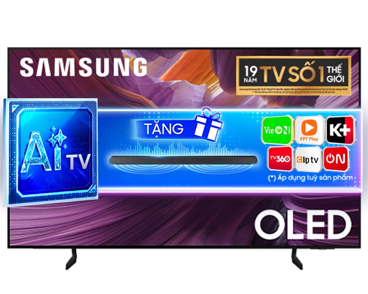 Sensible Tivi Samsung OLED 4K 77 Inch QA77S85F | Lam Anh Store - hình ảnh sản phẩm