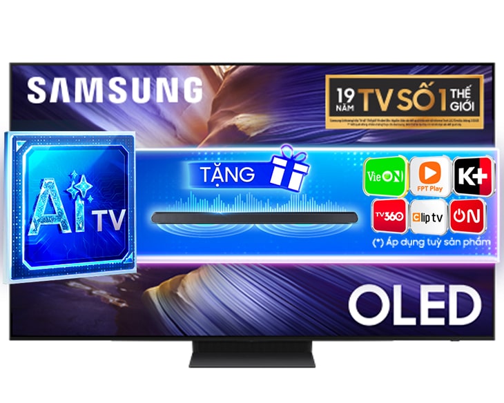Sensible Tivi Samsung OLED 4K 83 Inch QA83S90F | Lam Anh Store - hình ảnh sản phẩm