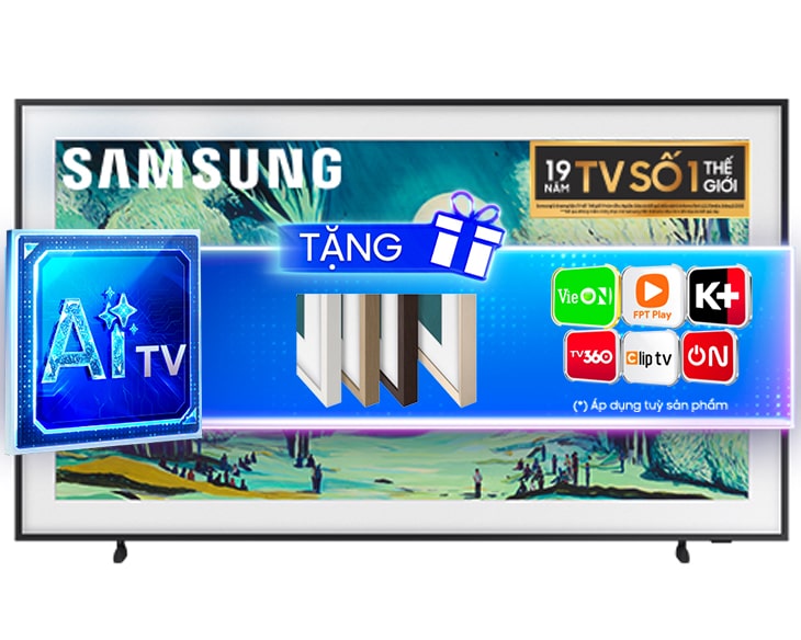 Tivi Khung Tranh The Body Samsung QLED 4K 55 Inch QA55LS03F - hình ảnh sản phẩm