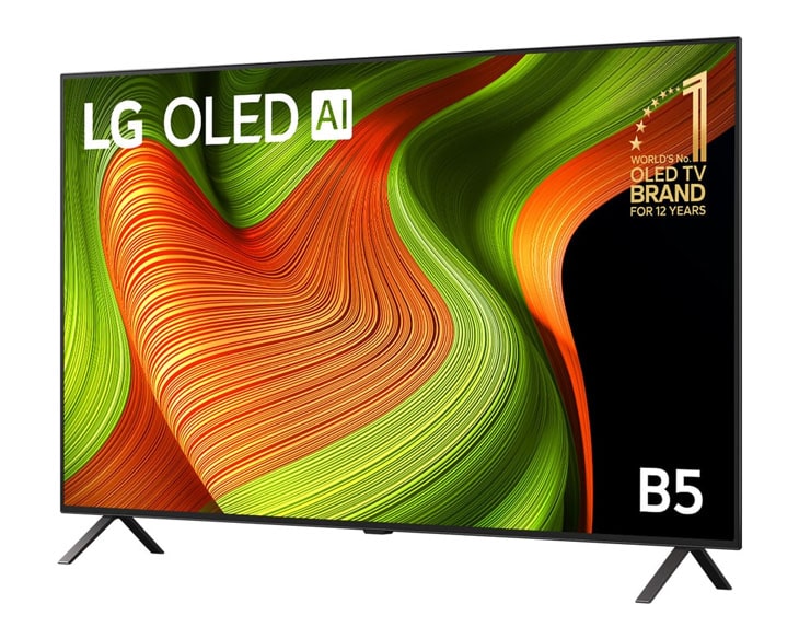 Good Tivi OLED LG AI 4K 77 inch OLED77B5PSA type 2025 - góc nhìn 2