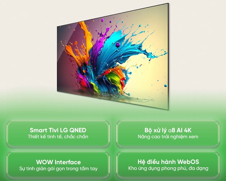 Sensible Tivi QNED LG 4K 86 Inch 86QNED86TSA Type 2024 - hình ảnh sản phẩm